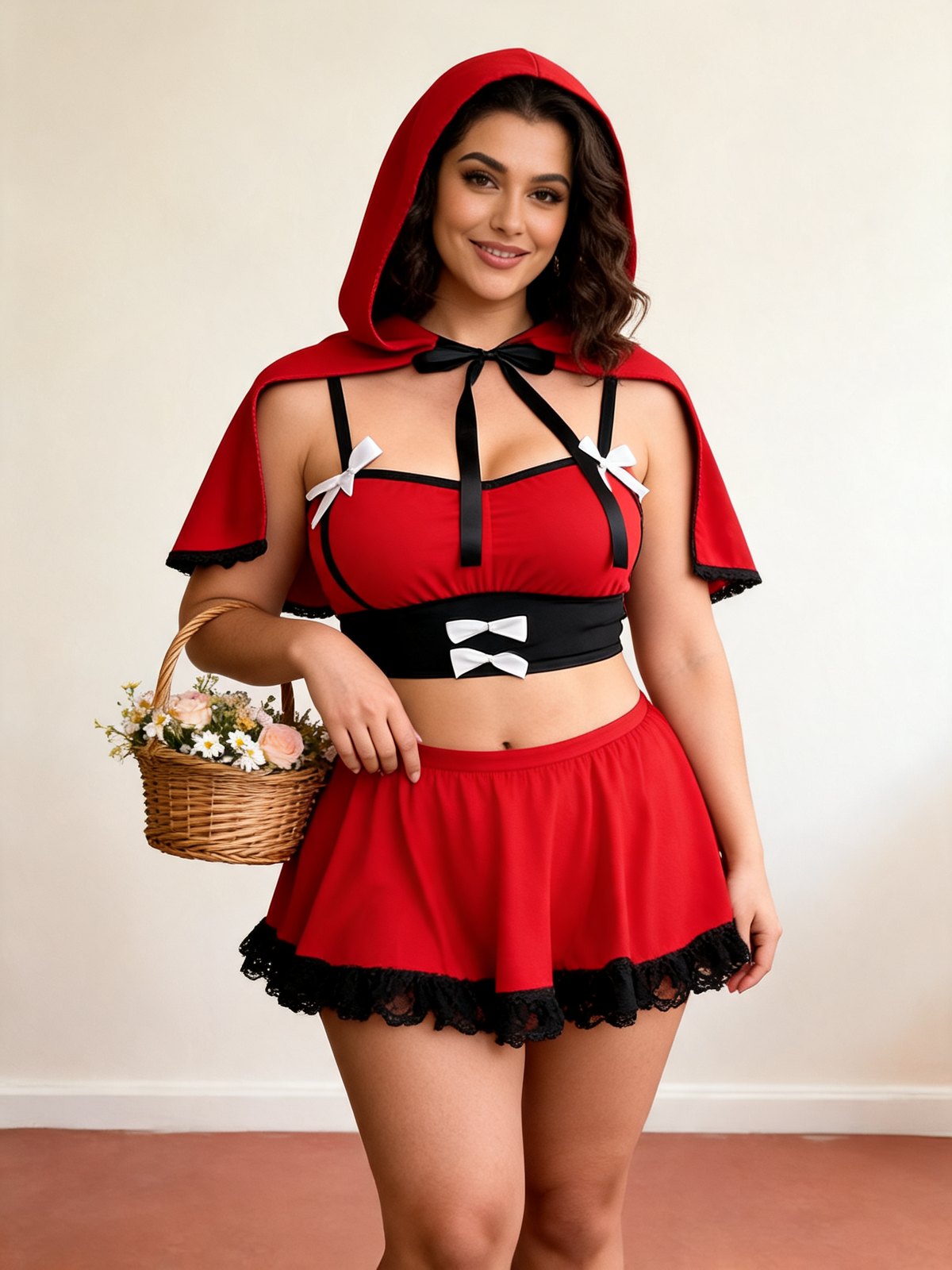 The red riding hood.